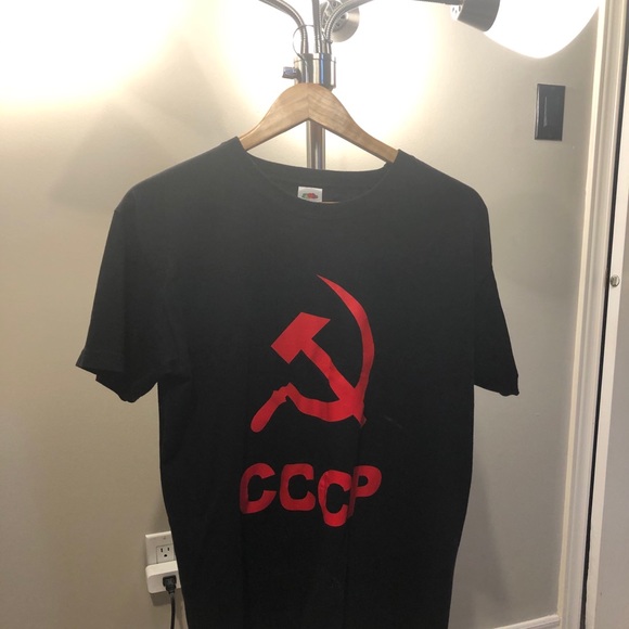 BNWOT CCCP Hammer/Sickle men’s shirt SZ Medium!! - Picture 2 of 6